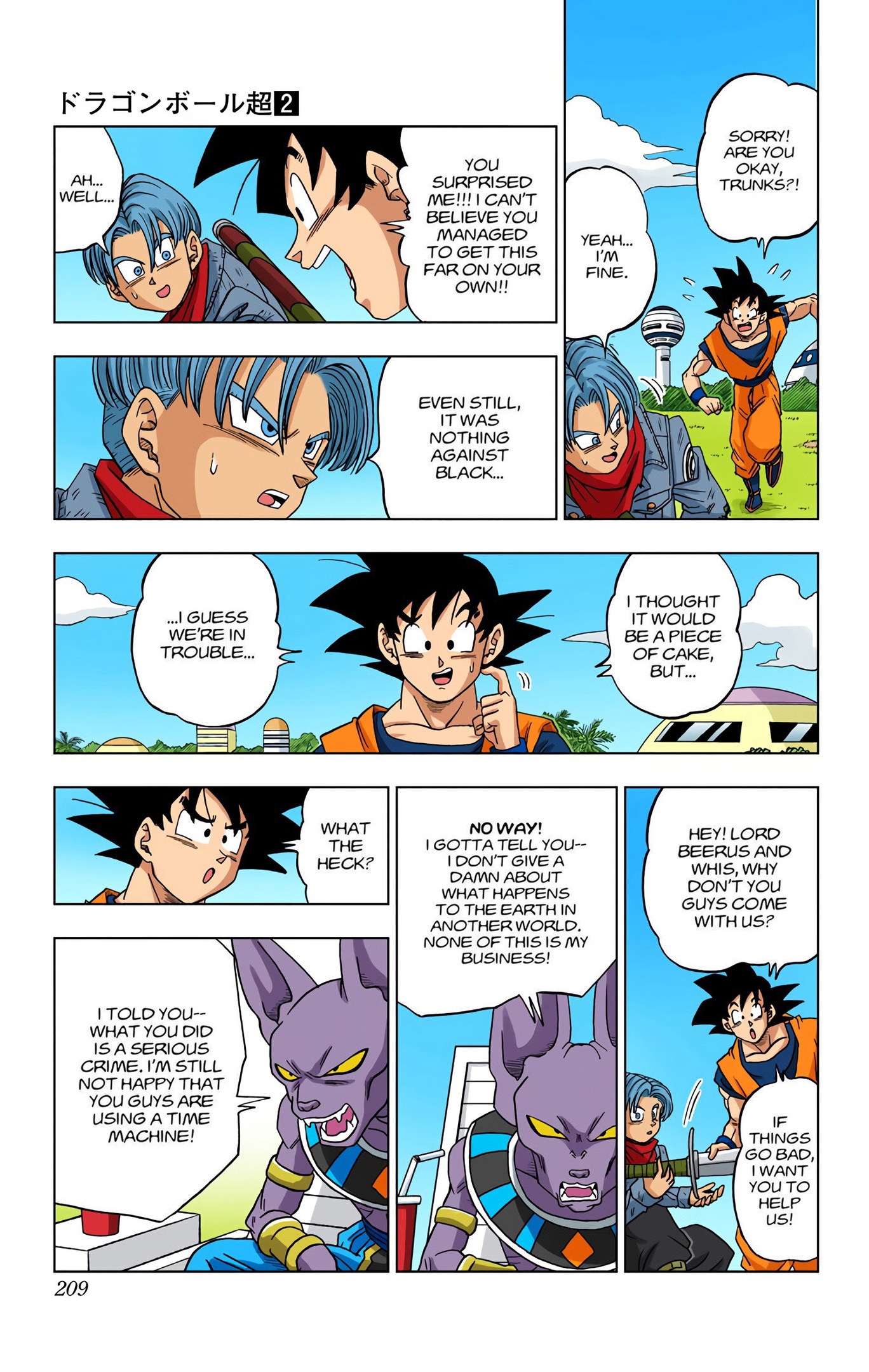 Dragon Ball Super - Digital Colored Comics Chap 15 - Next Chap 16