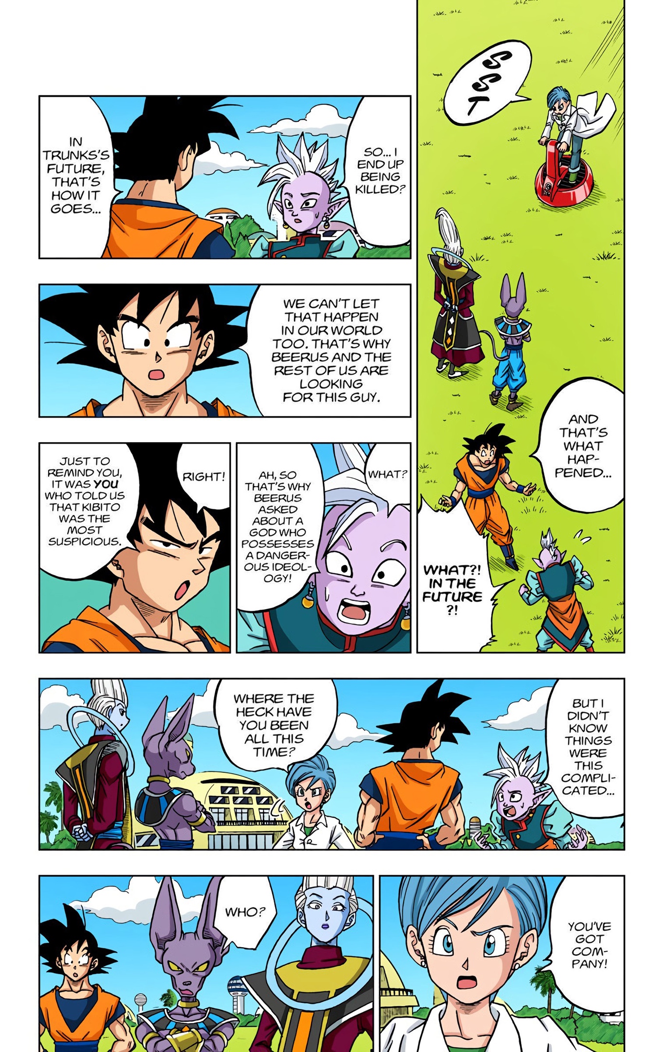 Dragon Ball Super - Digital Colored Comics Chap 18 - Next Chap 19
