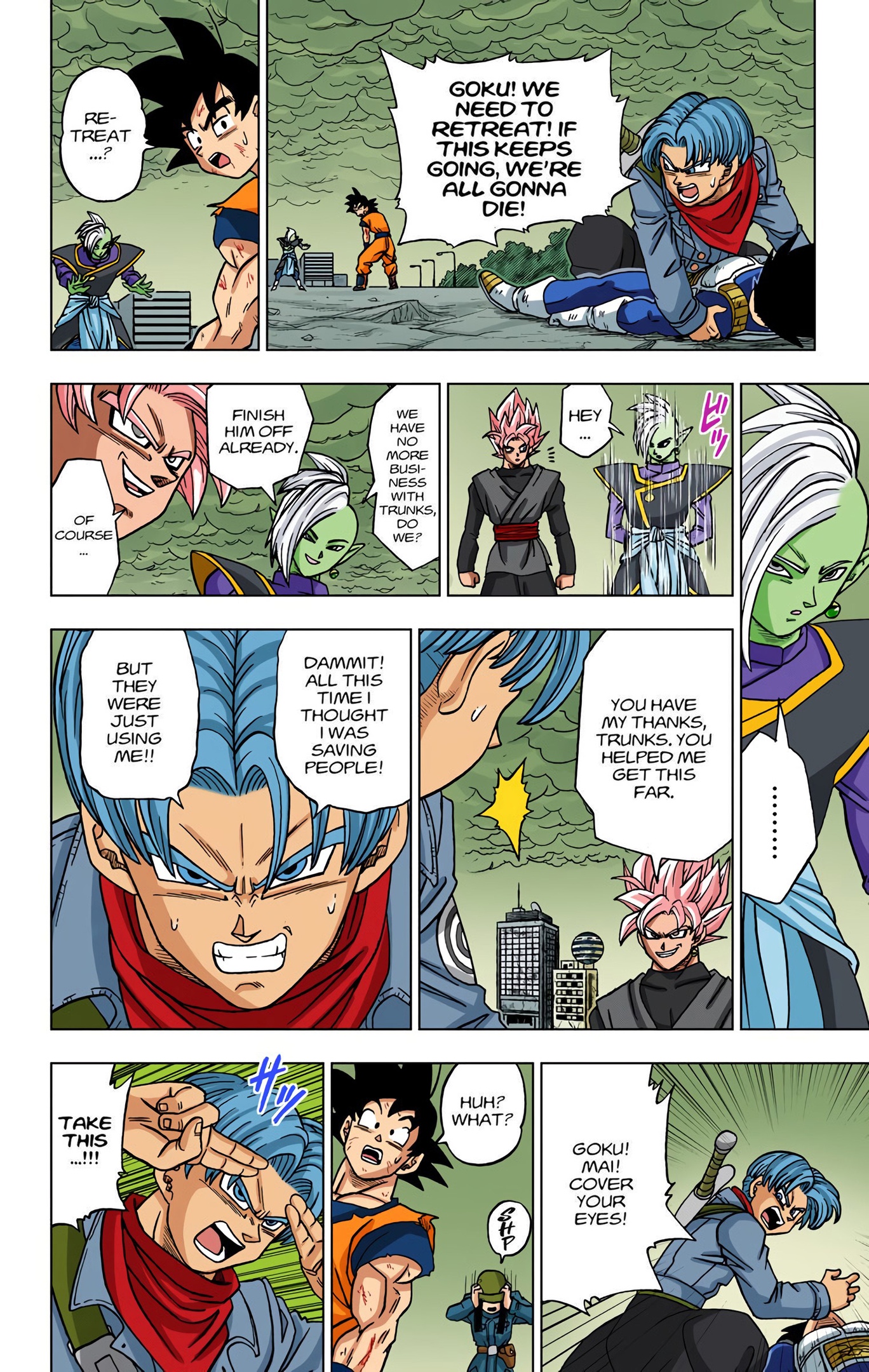 Dragon Ball Super - Digital Colored Comics Chap 20 - Next Chap 21