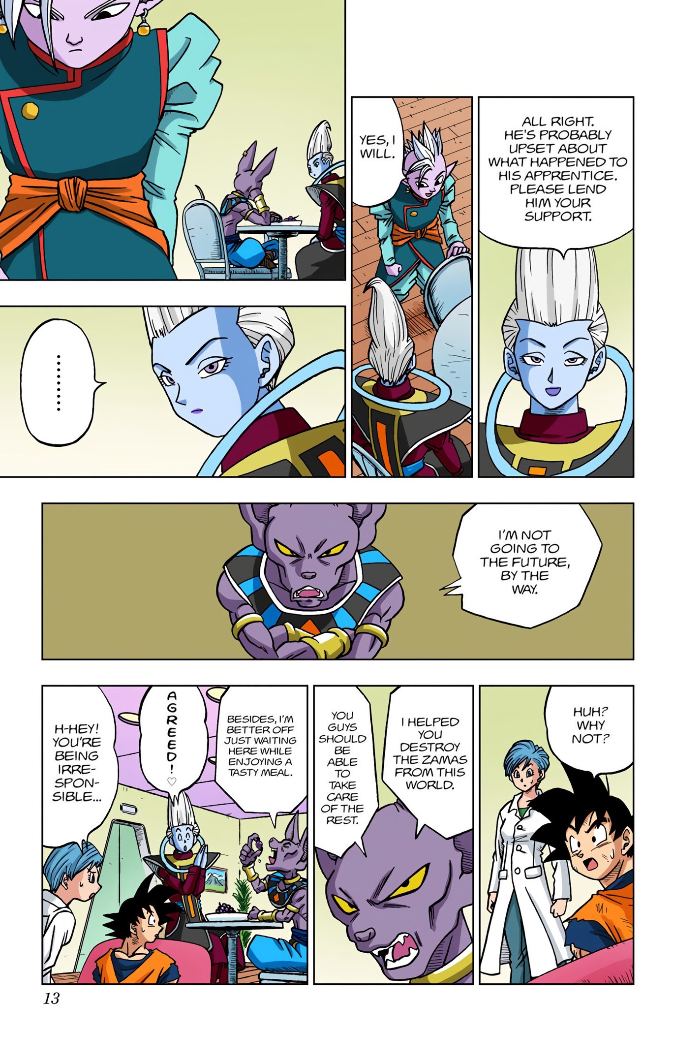 Dragon Ball Super - Digital Colored Comics Chap 21 - Next Chap 22