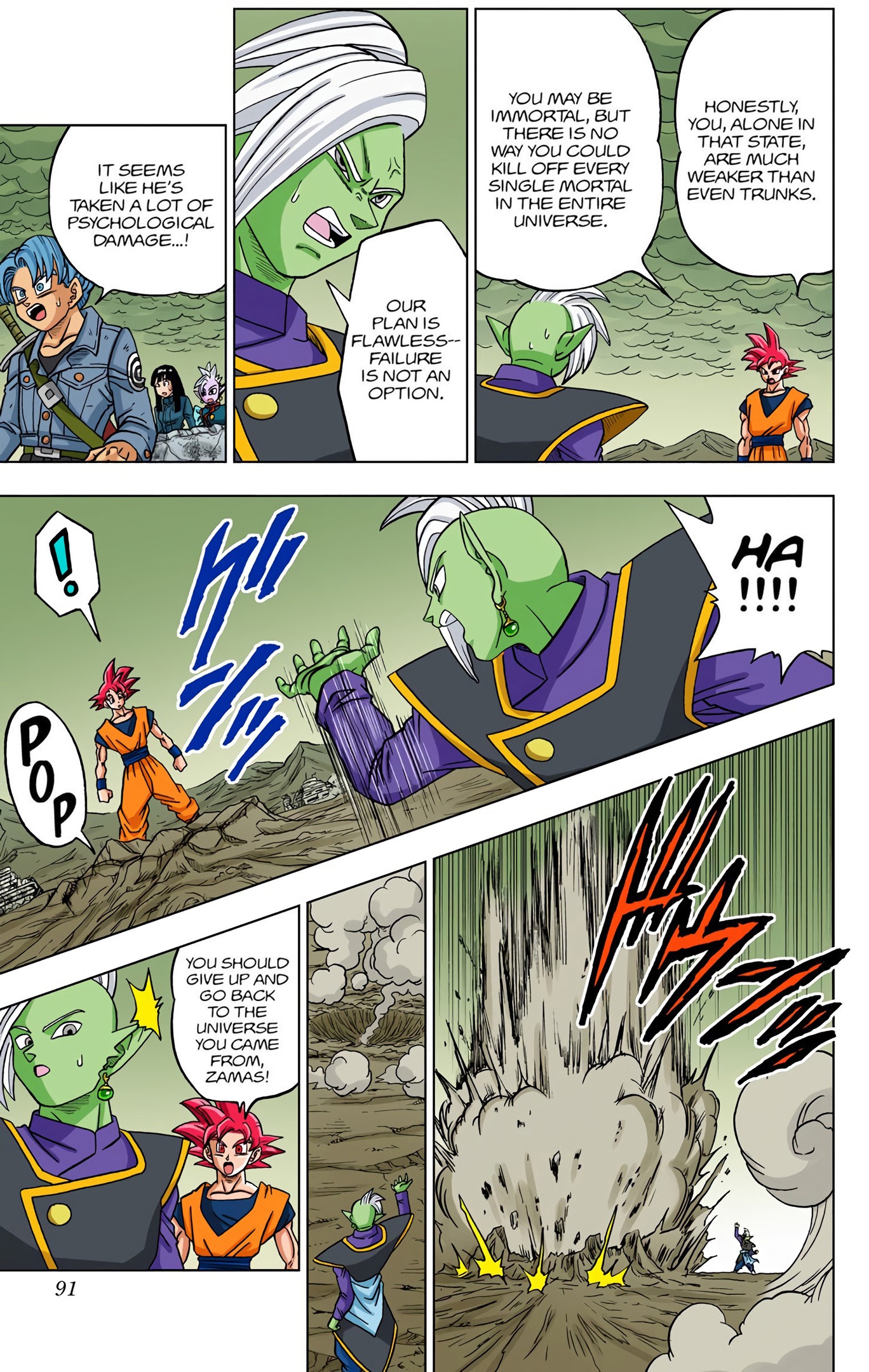 Dragon Ball Super - Digital Colored Comics Chap 22 - Next Chap 23