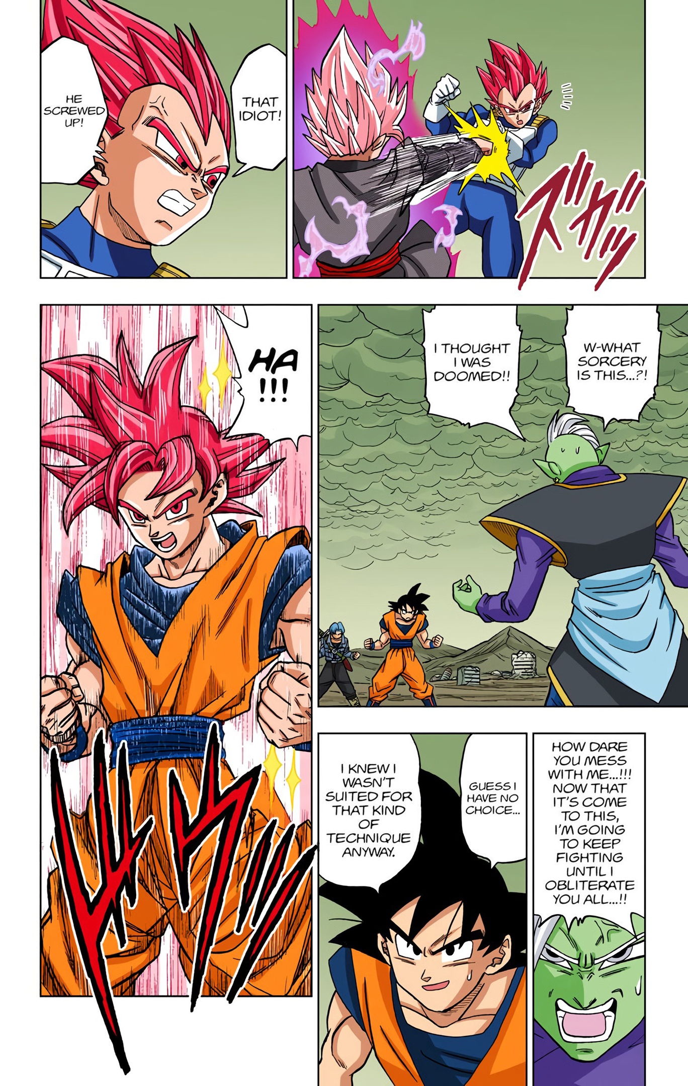 Dragon Ball Super - Digital Colored Comics Chap 22 - Next Chap 23