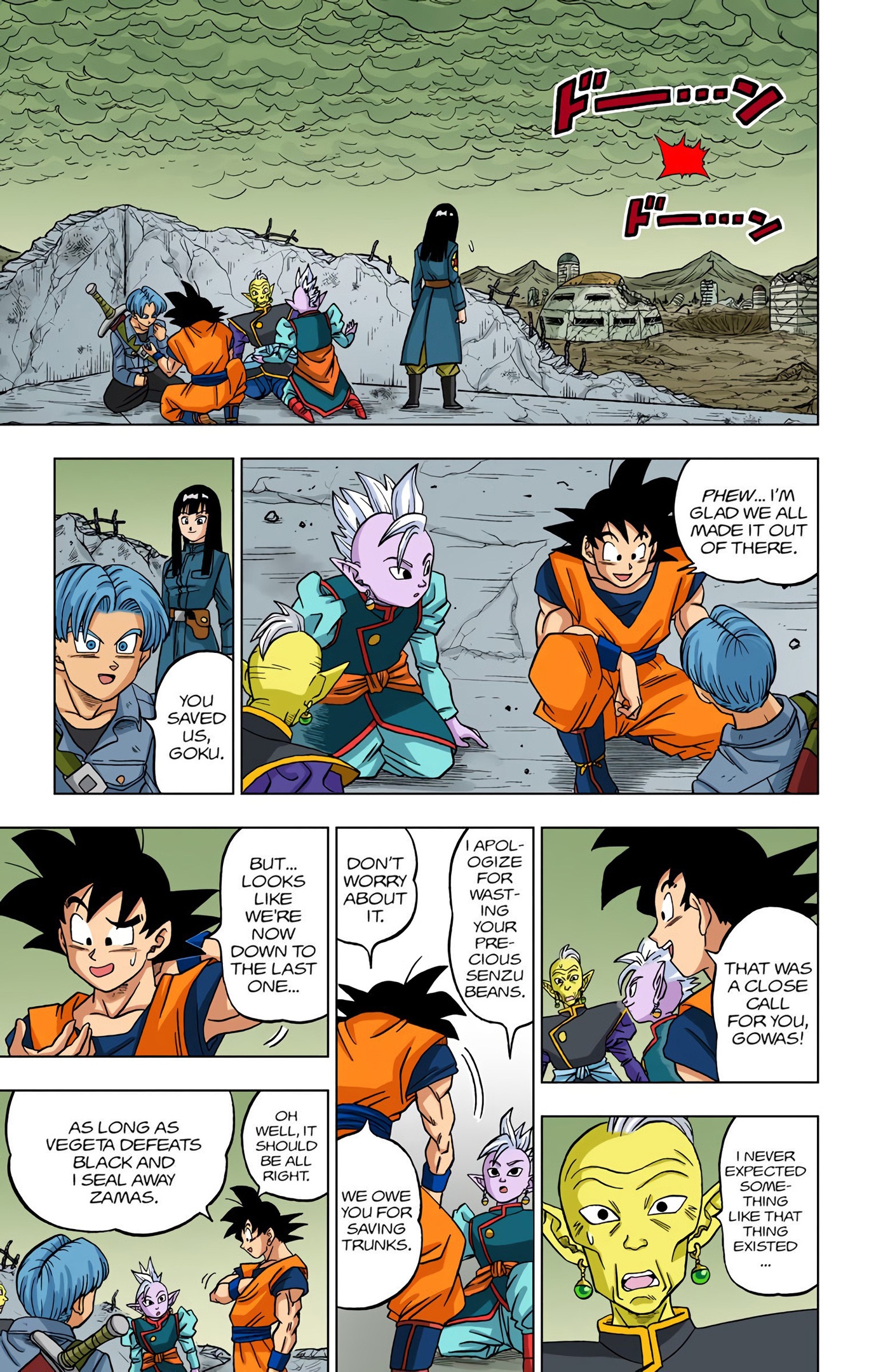 Dragon Ball Super - Digital Colored Comics Chap 22 - Next Chap 23