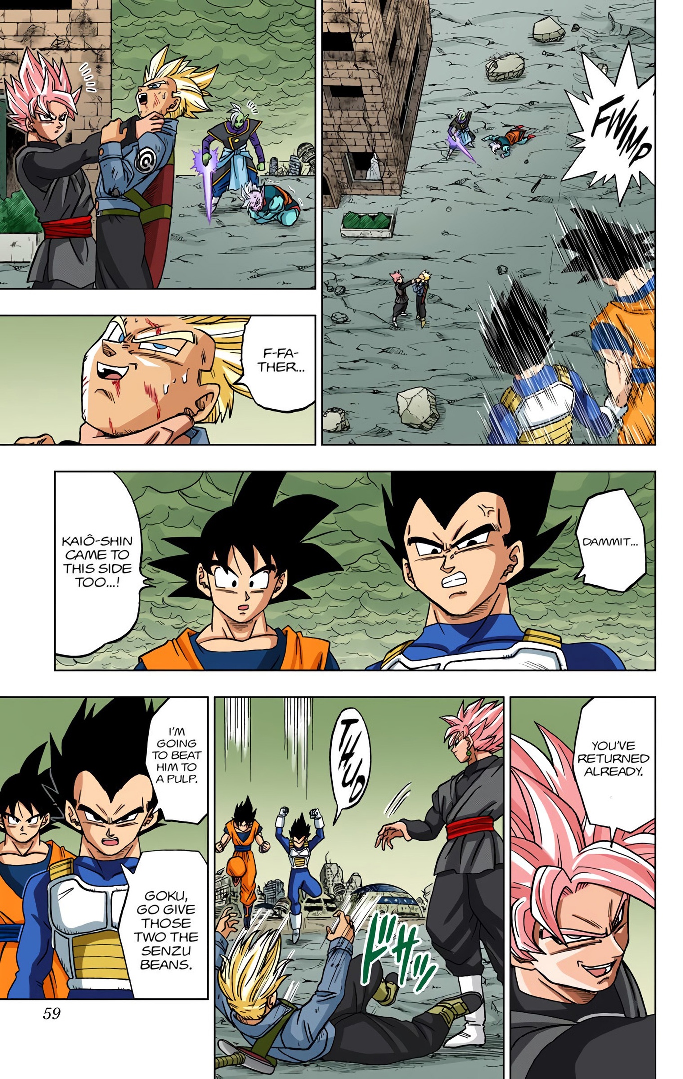 Dragon Ball Super - Digital Colored Comics Chap 22 - Next Chap 23
