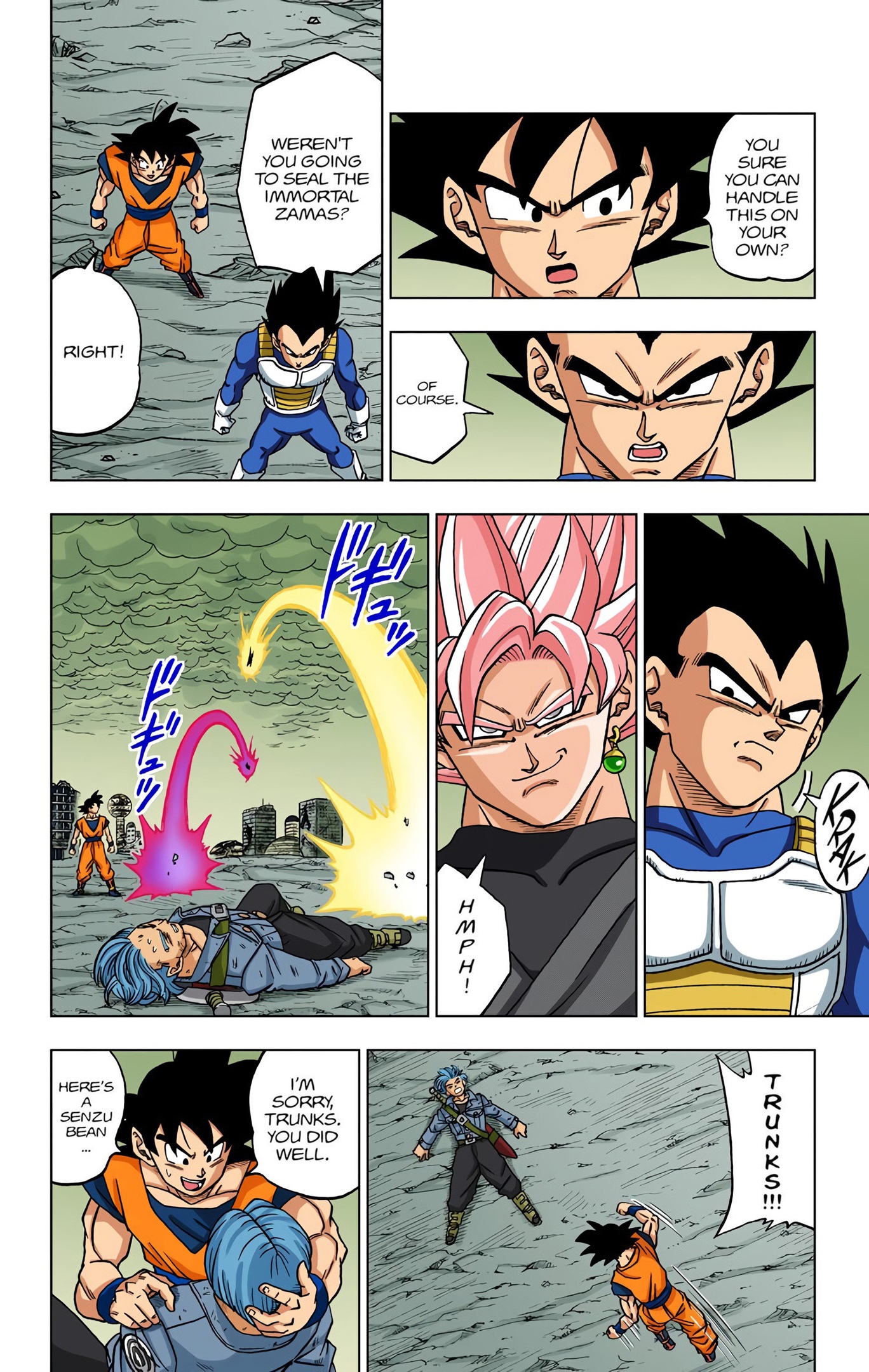 Dragon Ball Super - Digital Colored Comics Chap 22 - Next Chap 23