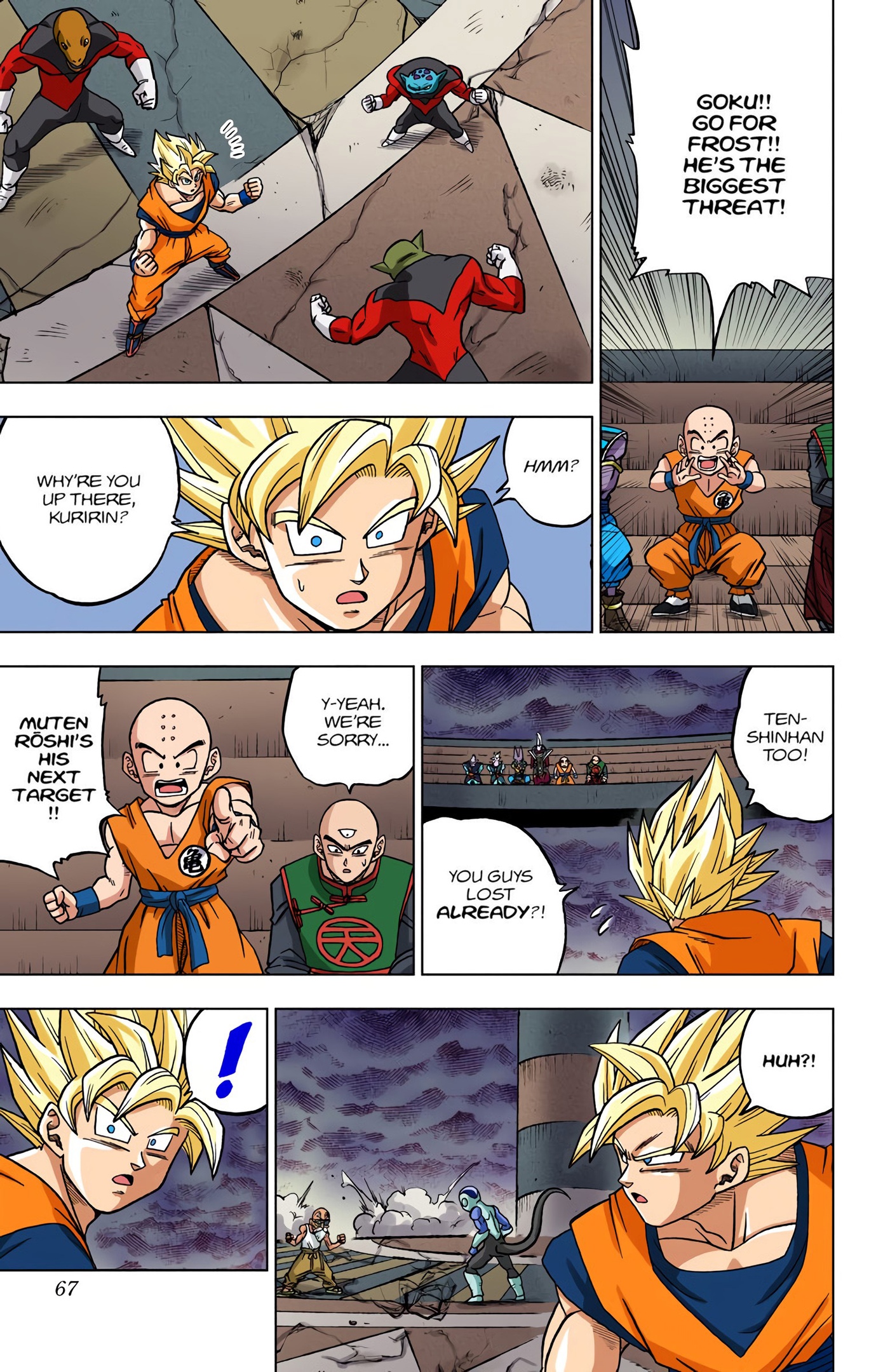 Dragon Ball Super - Digital Colored Comics Chap 34 - Next Chap 35