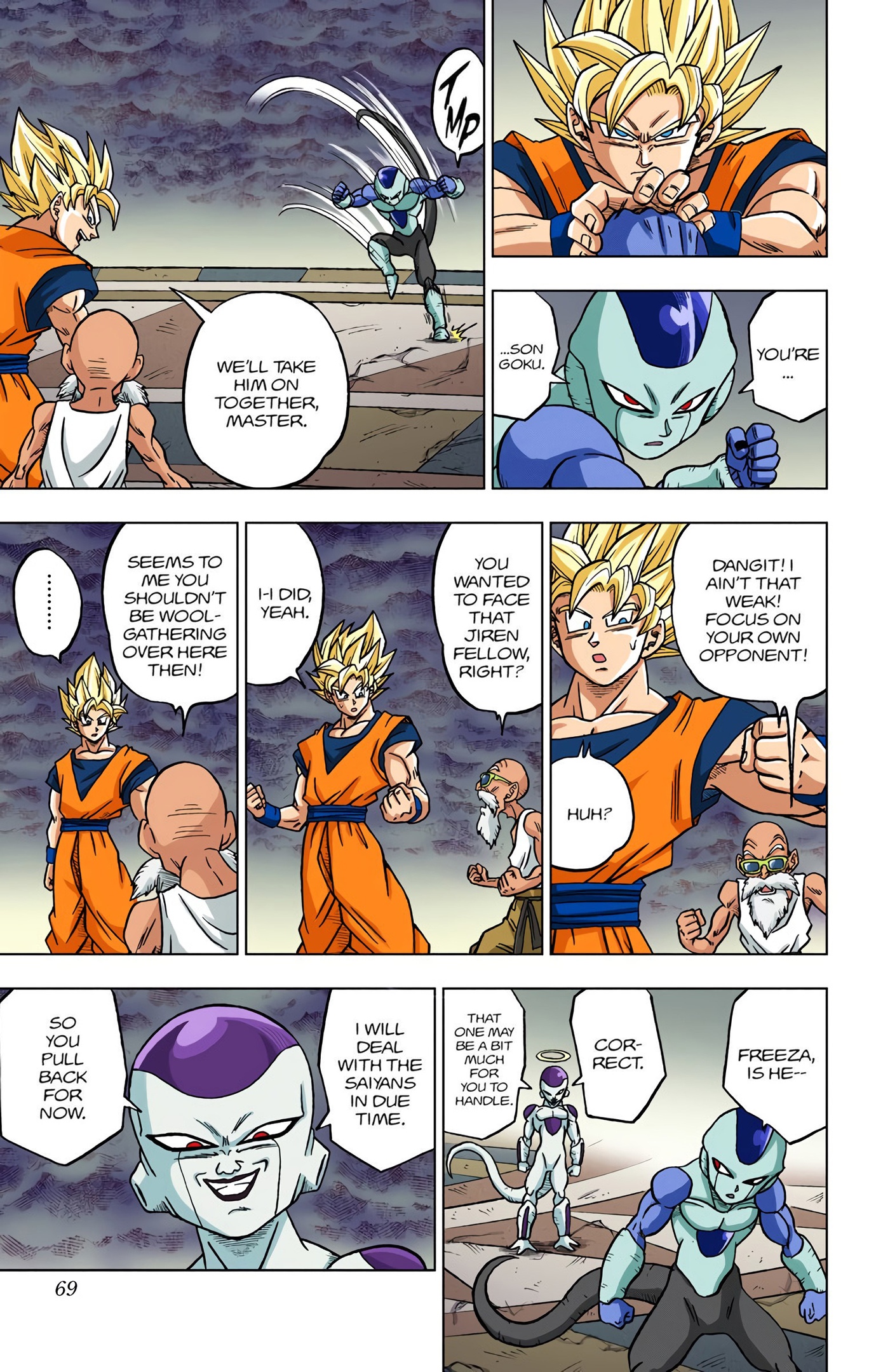 Dragon Ball Super - Digital Colored Comics Chap 34 - Next Chap 35