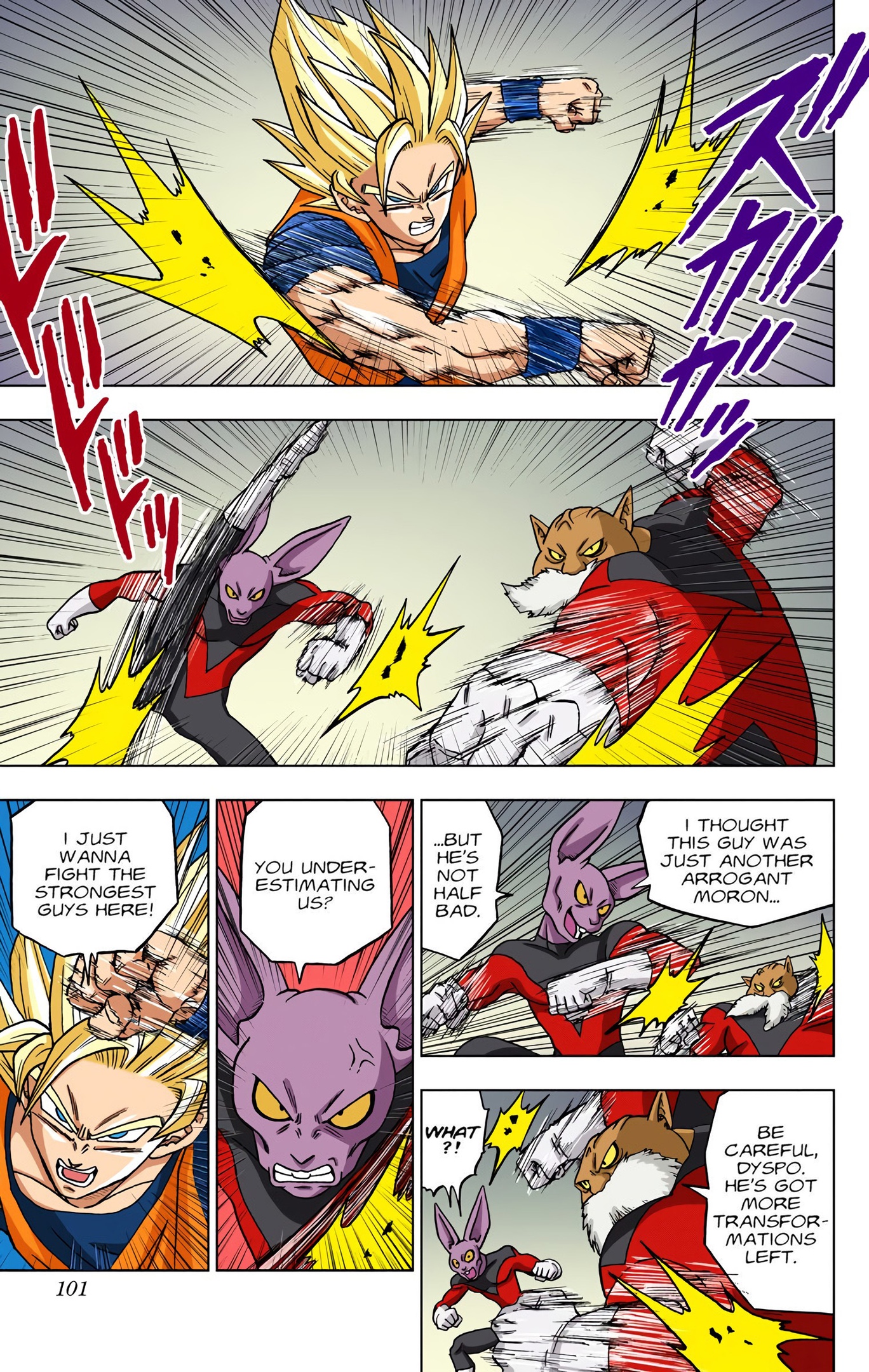 Dragon Ball Super - Digital Colored Comics Chap 35 - Next Chap 36