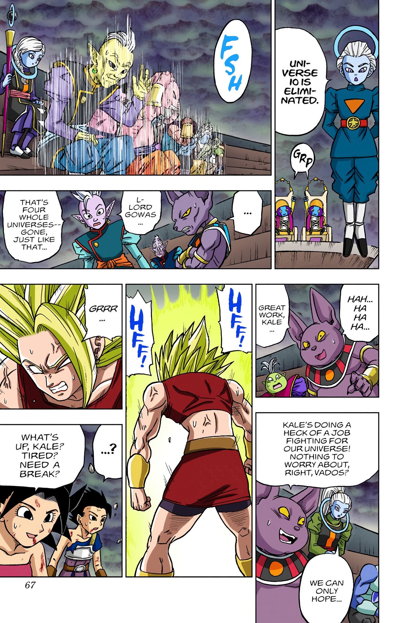 Dragon Ball Super - Digital Colored Comics Chap 38 - Next Chap 39