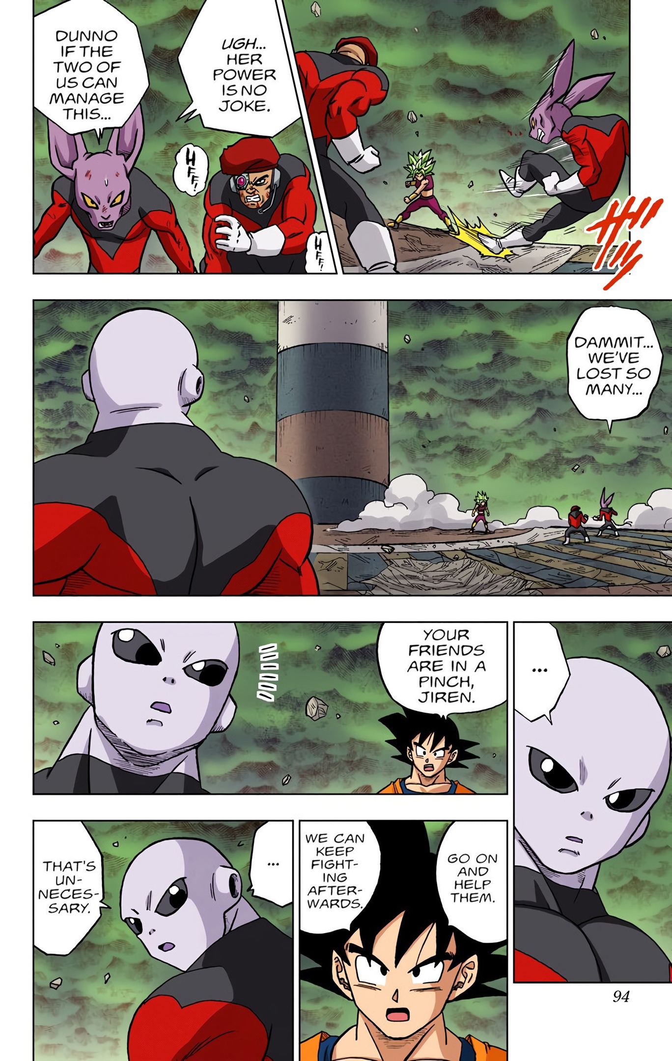 Dragon Ball Super - Digital Colored Comics Chap 38 - Next Chap 39