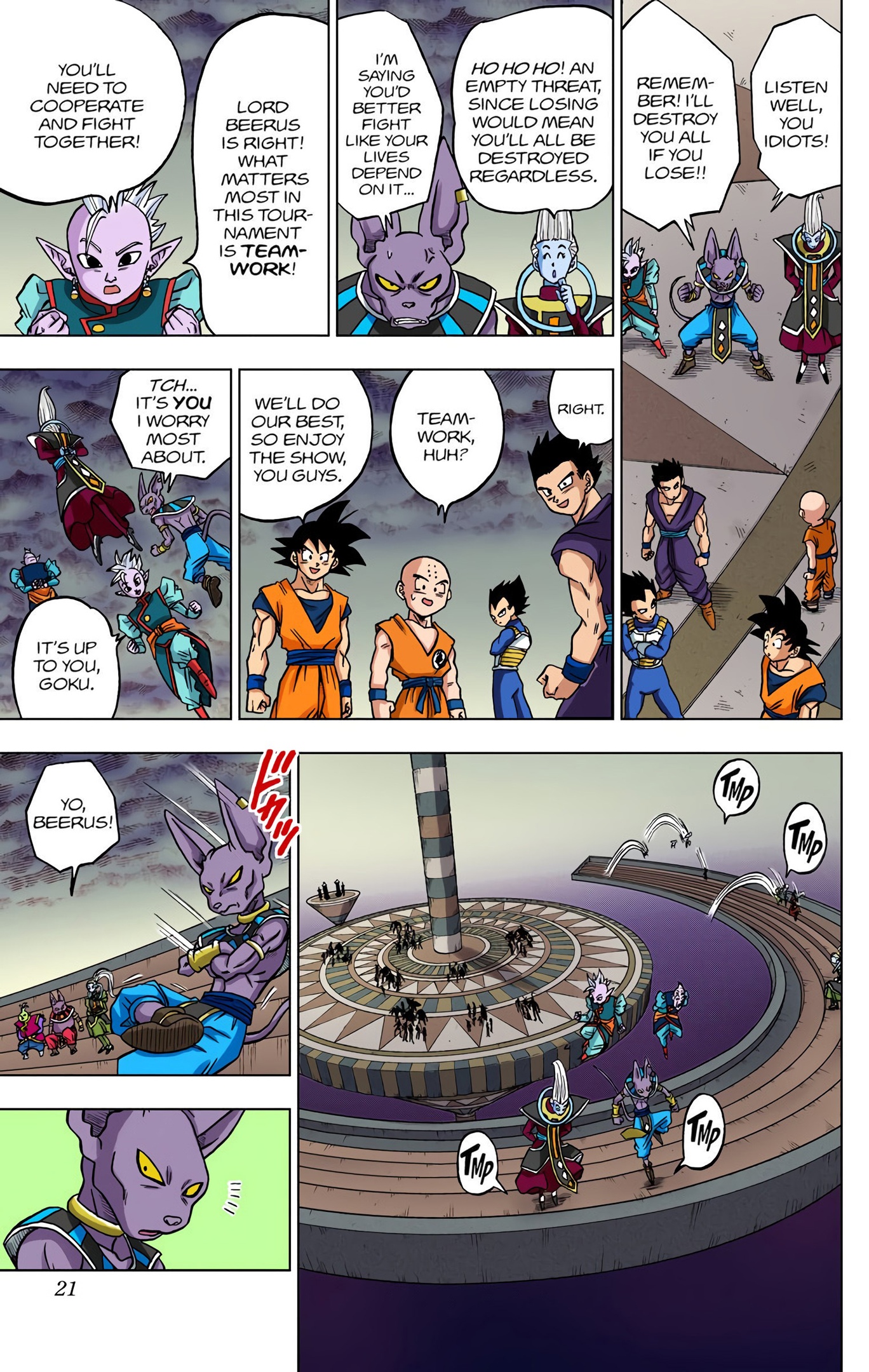 Dragon Ball Super - Digital Colored Comics Chap 33 - Next Chap 34