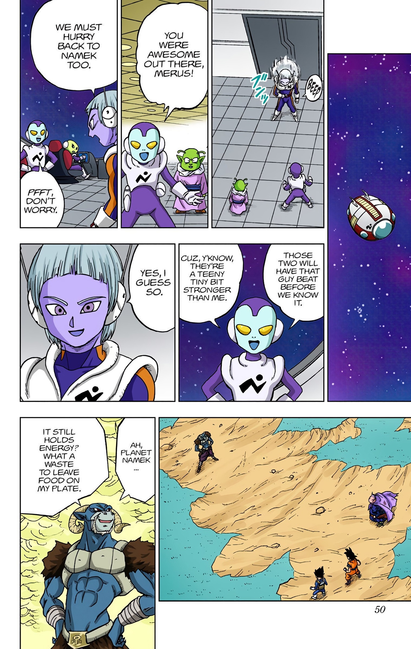 Dragon Ball Super - Digital Colored Comics Chap 49 - Next Chap 50