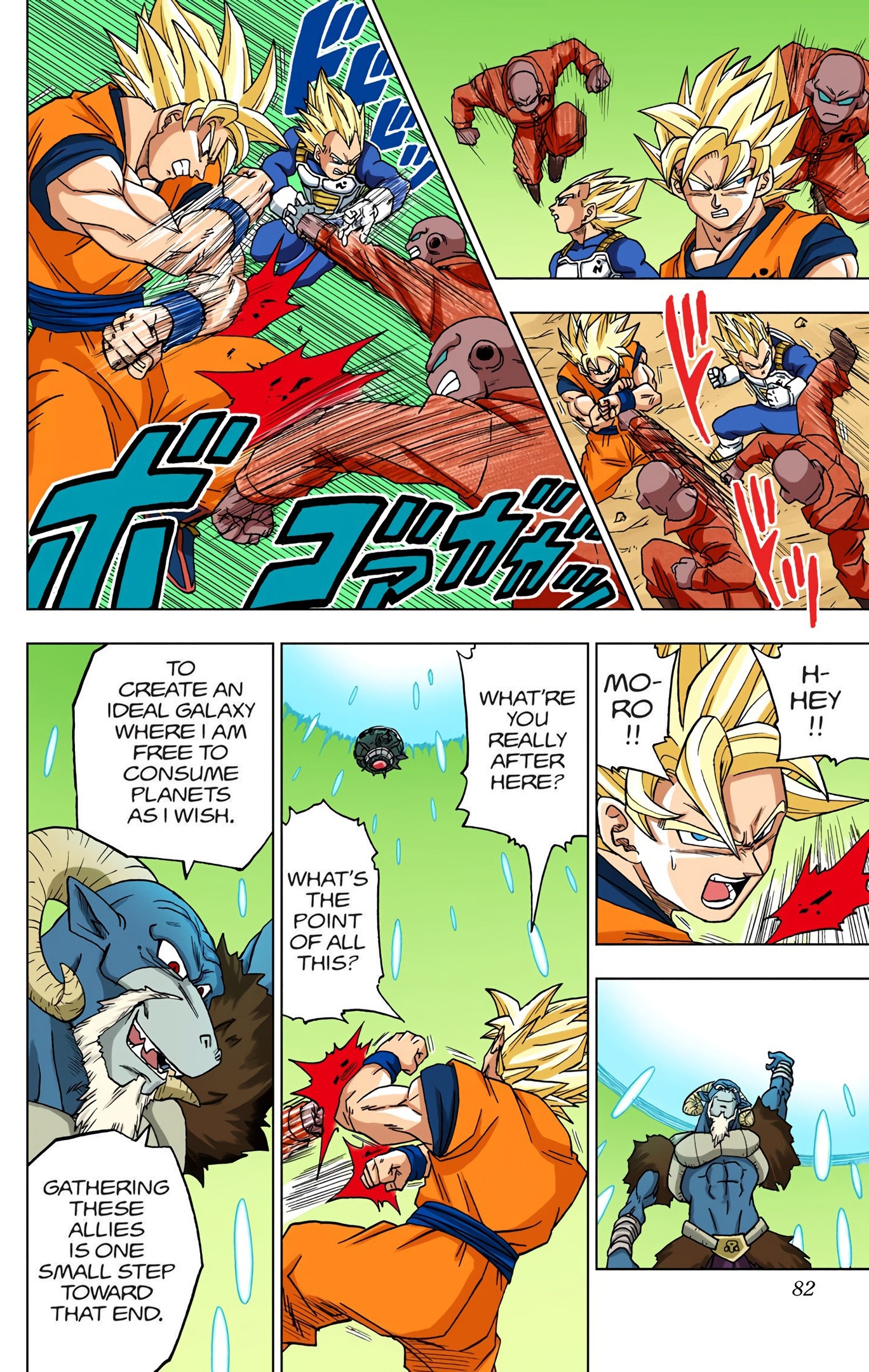 Dragon Ball Super - Digital Colored Comics Chap 50 - Next Chap 51