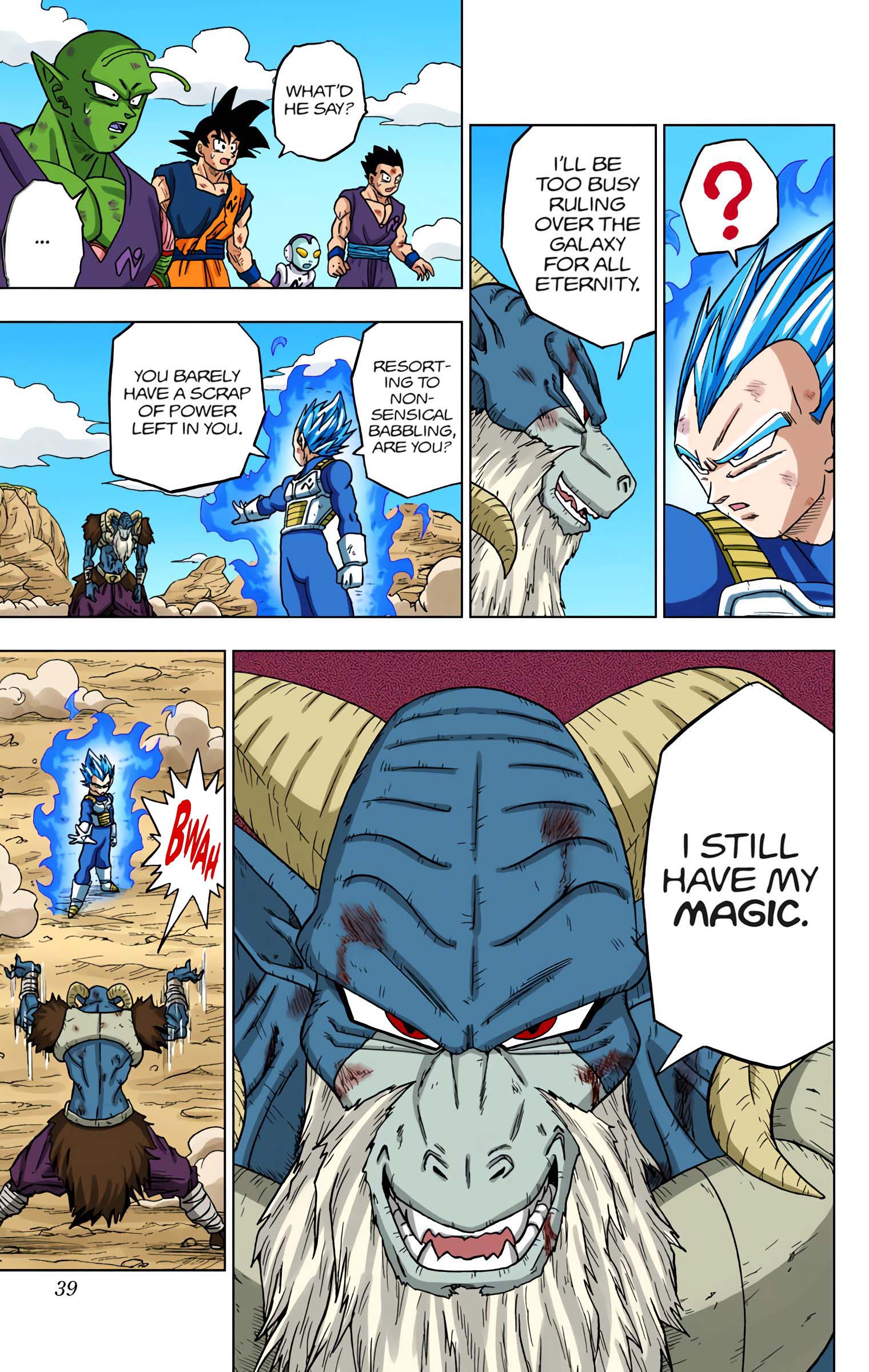 Dragon Ball Super - Digital Colored Comics Chap 61 - Next Chap 62