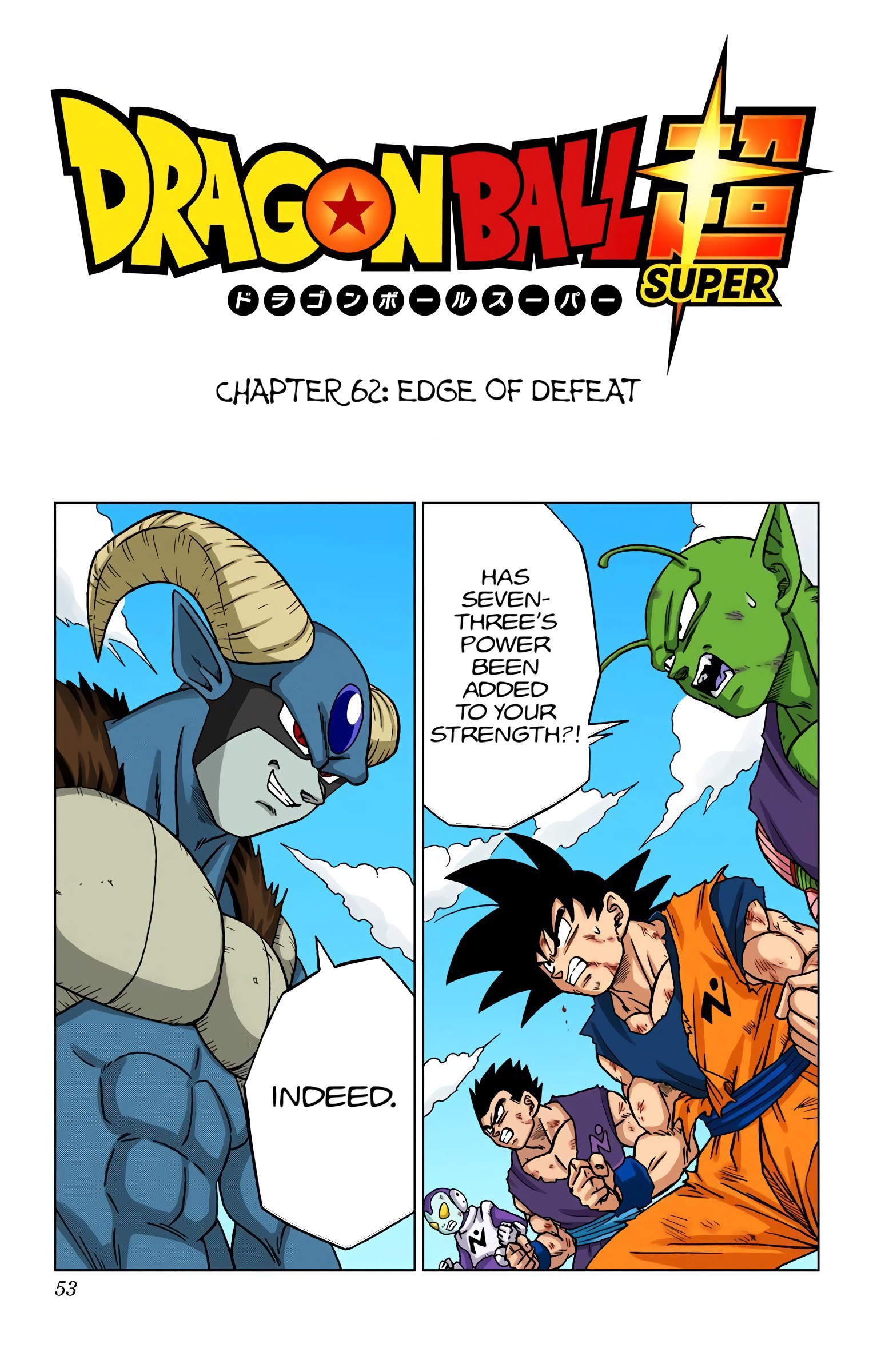 Dragon Ball Super - Digital Colored Comics Chap 62 - Next Chap 63