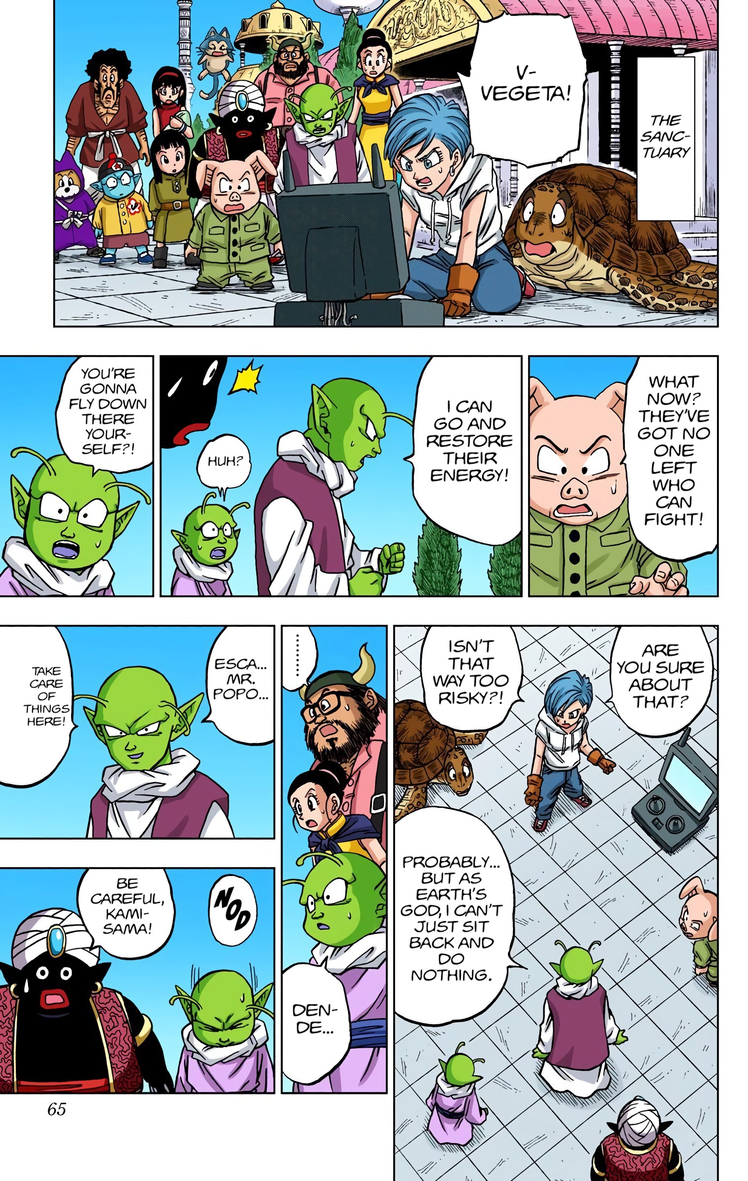 Dragon Ball Super - Digital Colored Comics Chap 62 - Next Chap 63
