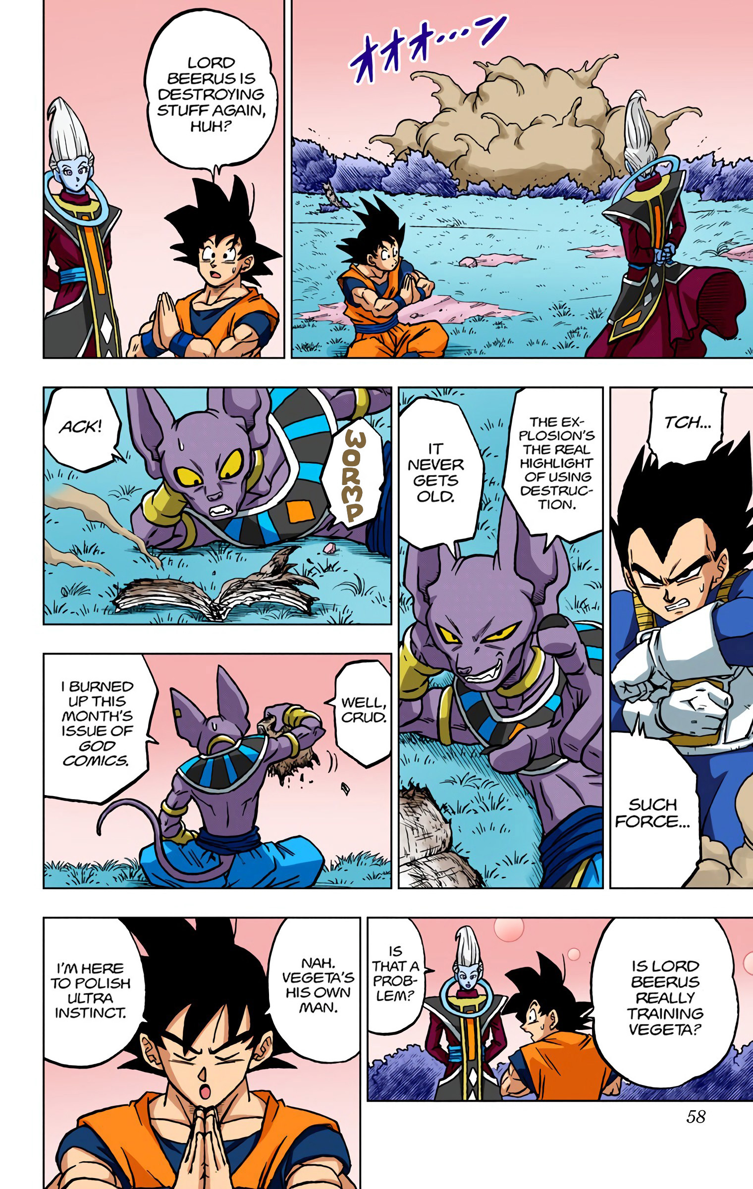 Dragon Ball Super - Digital Colored Comics Chap 70 - Next Chap 71