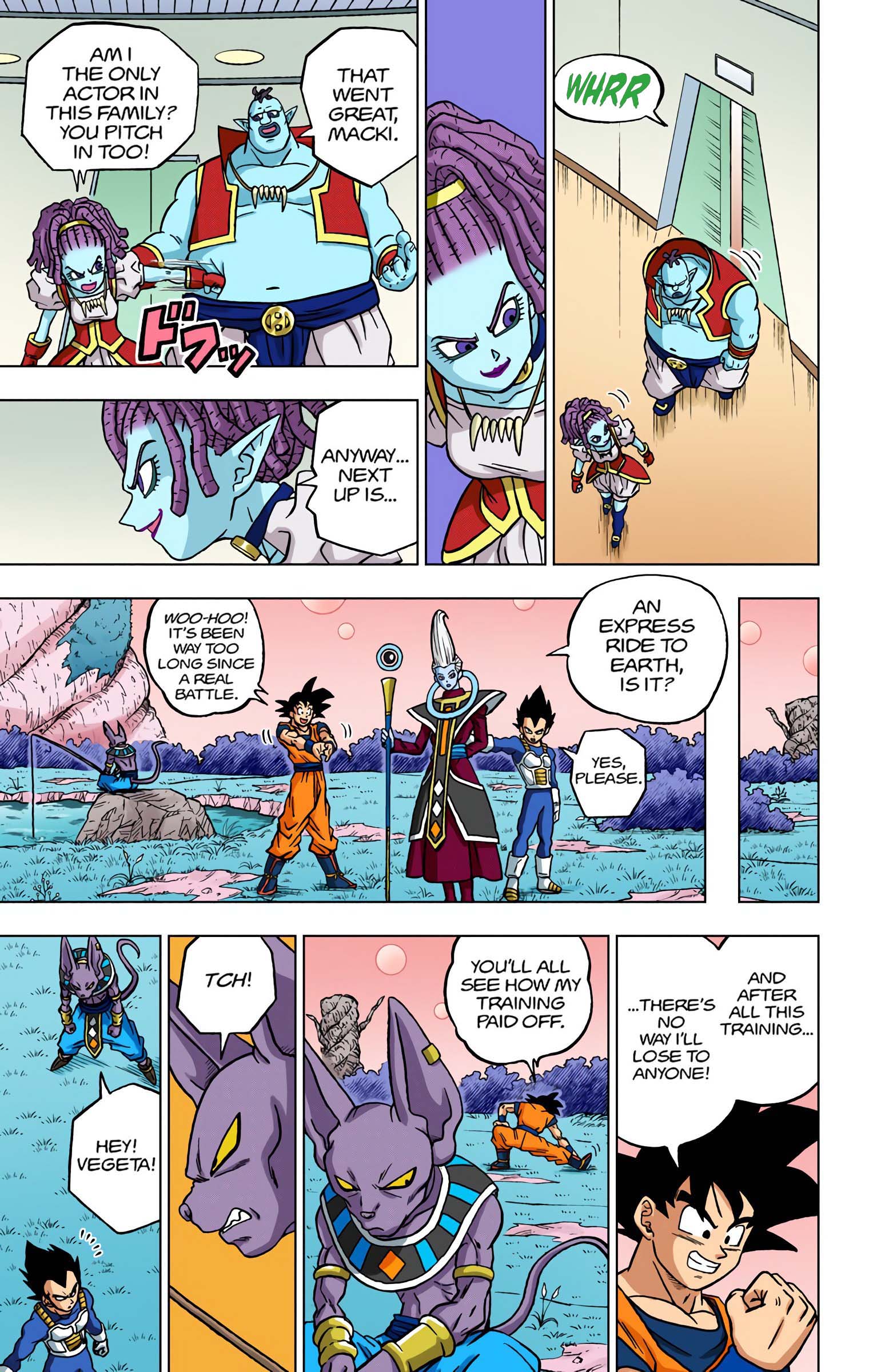Dragon Ball Super - Digital Colored Comics Chap 71 - Next Chap 72