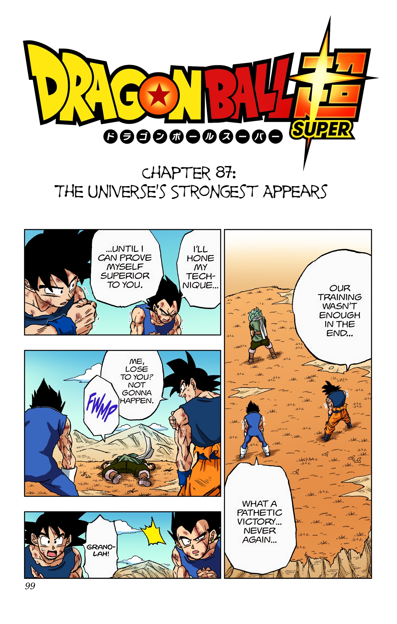 Dragon Ball Super - Digital Colored Comics Chap 87 - Next Chap 88