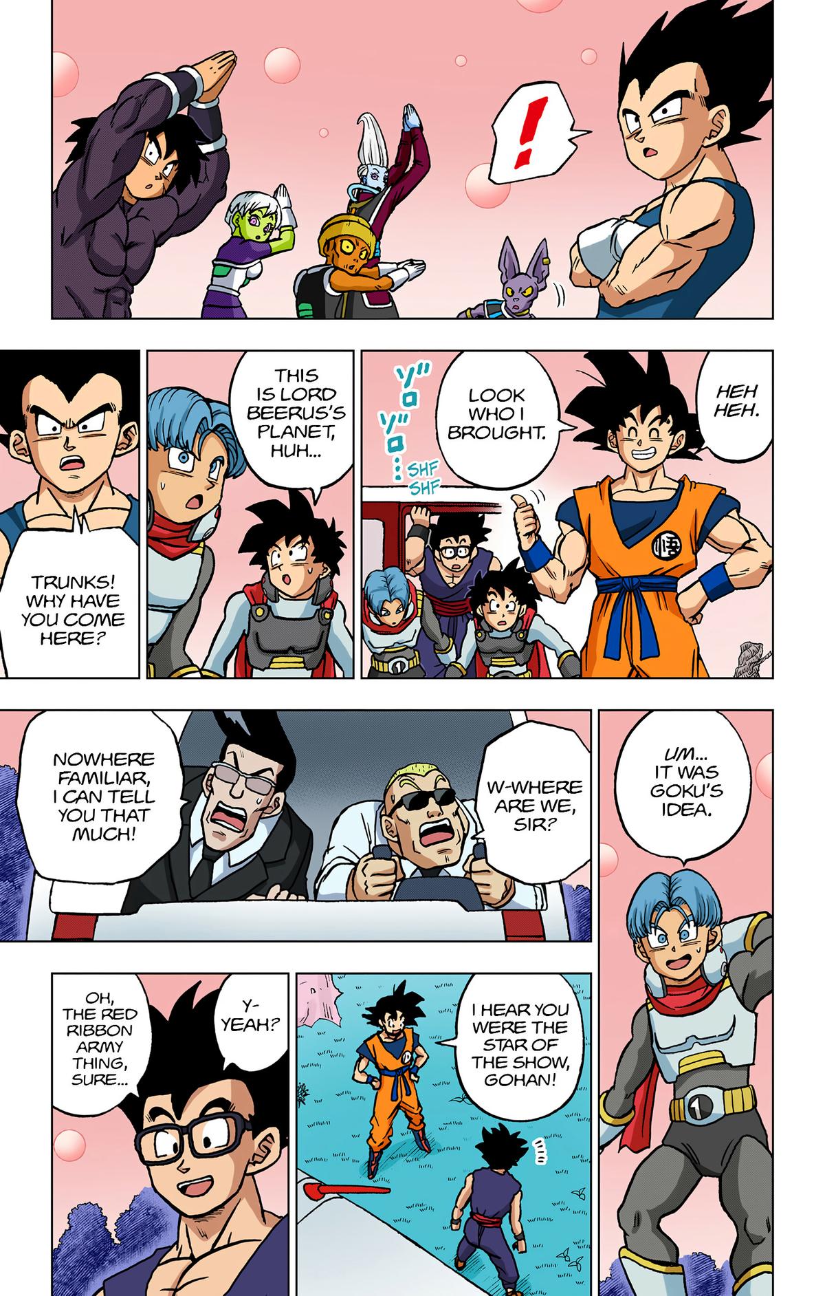 Dragon Ball Super - Digital Colored Comics Chap 102 - Next Chap 103