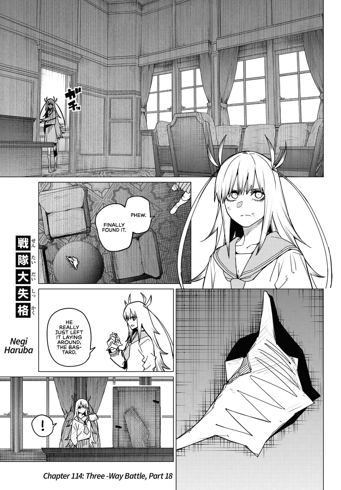 Sentai Daishikkaku Chap 114 - Next Chap 115