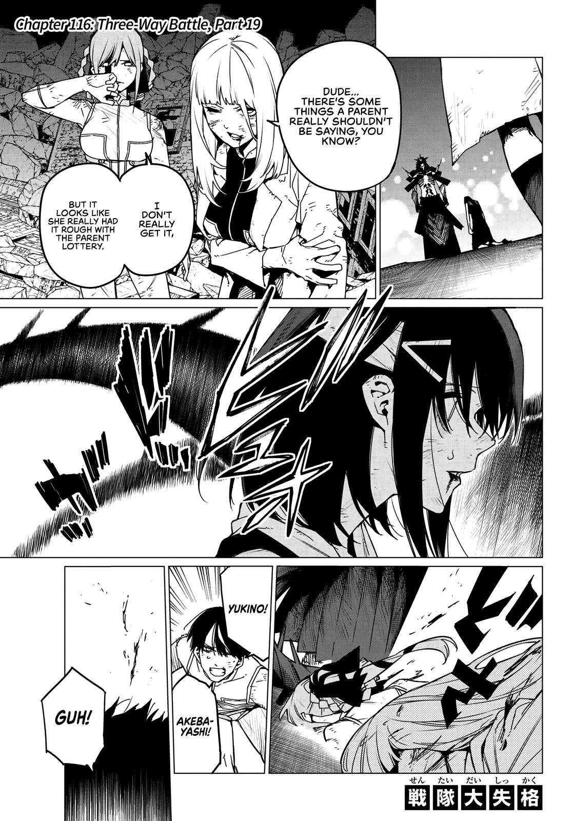 Sentai Daishikkaku Chap 116 - Next Chap 117