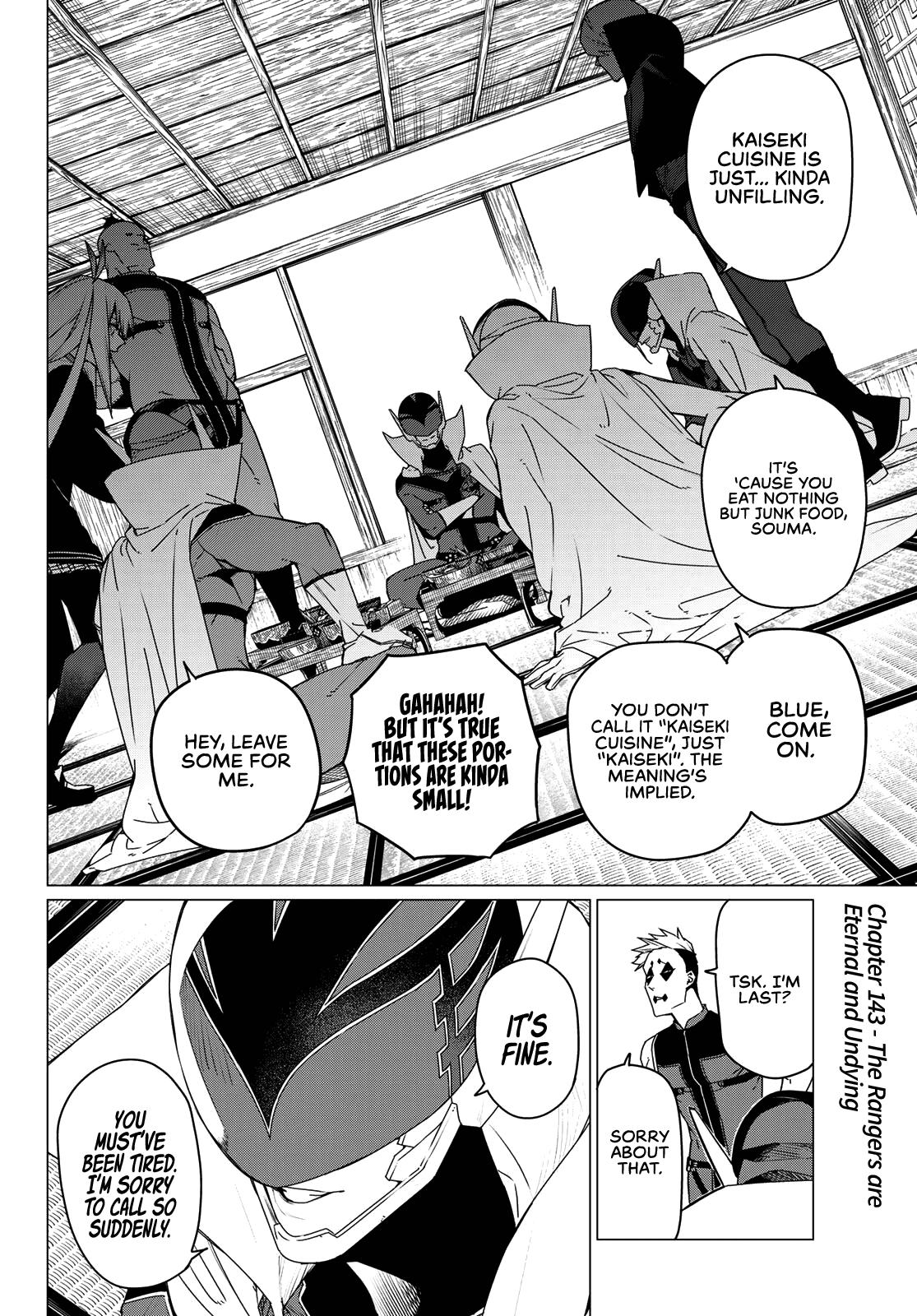 Sentai Daishikkaku Chap 143 - Next Chap 144