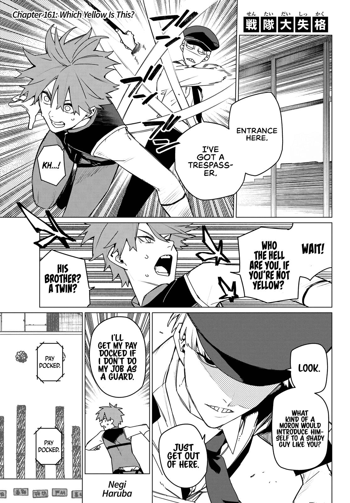 Sentai Daishikkaku Chap 161 - Next Chap 162