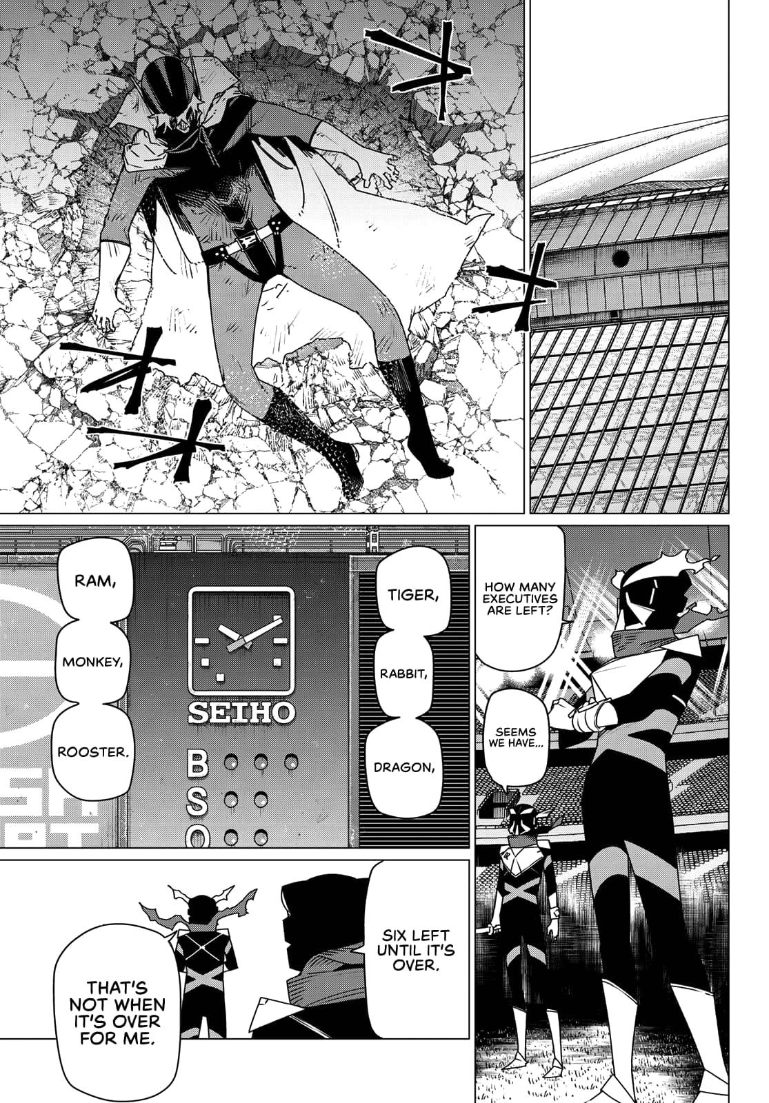 Sentai Daishikkaku Chap 184 - Next Chap 185