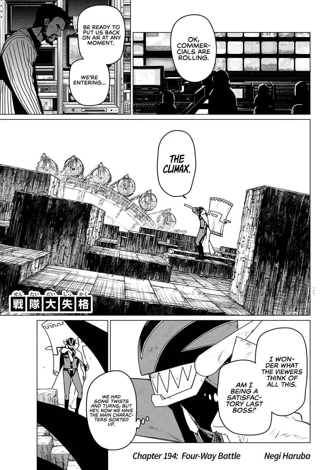 Sentai Daishikkaku Chap 194 - Next Chap 195