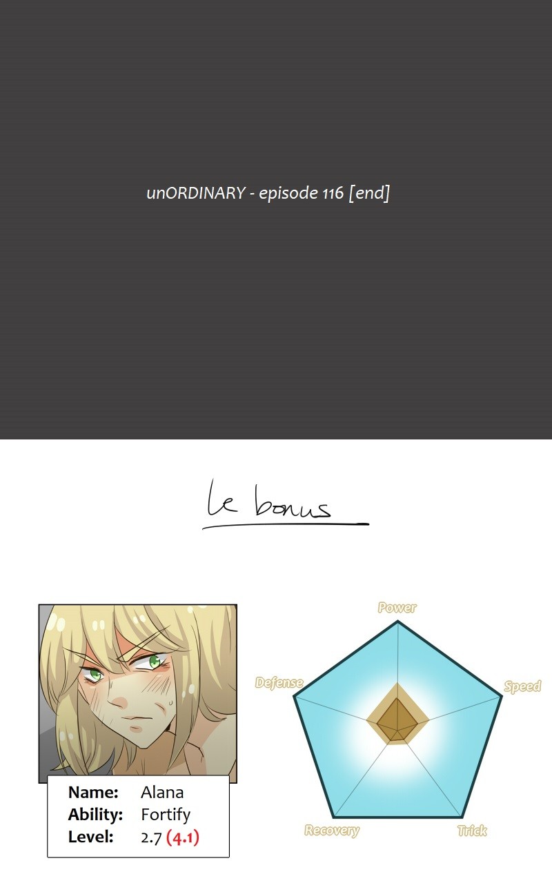 unOrdinary Chap 116 - Next Chap 117