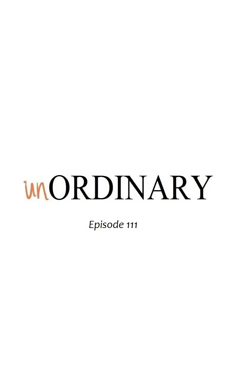 unOrdinary Chap 111 - Next Chap 112