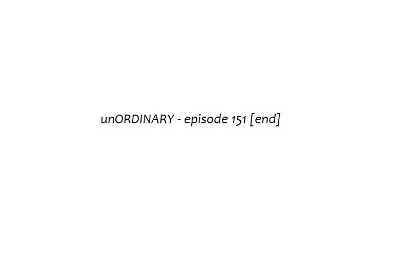 unOrdinary Chap 151 - Next Chap 152