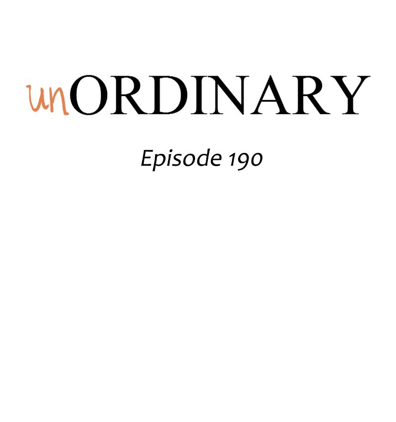 unOrdinary Chap 190 - Next Chap 191