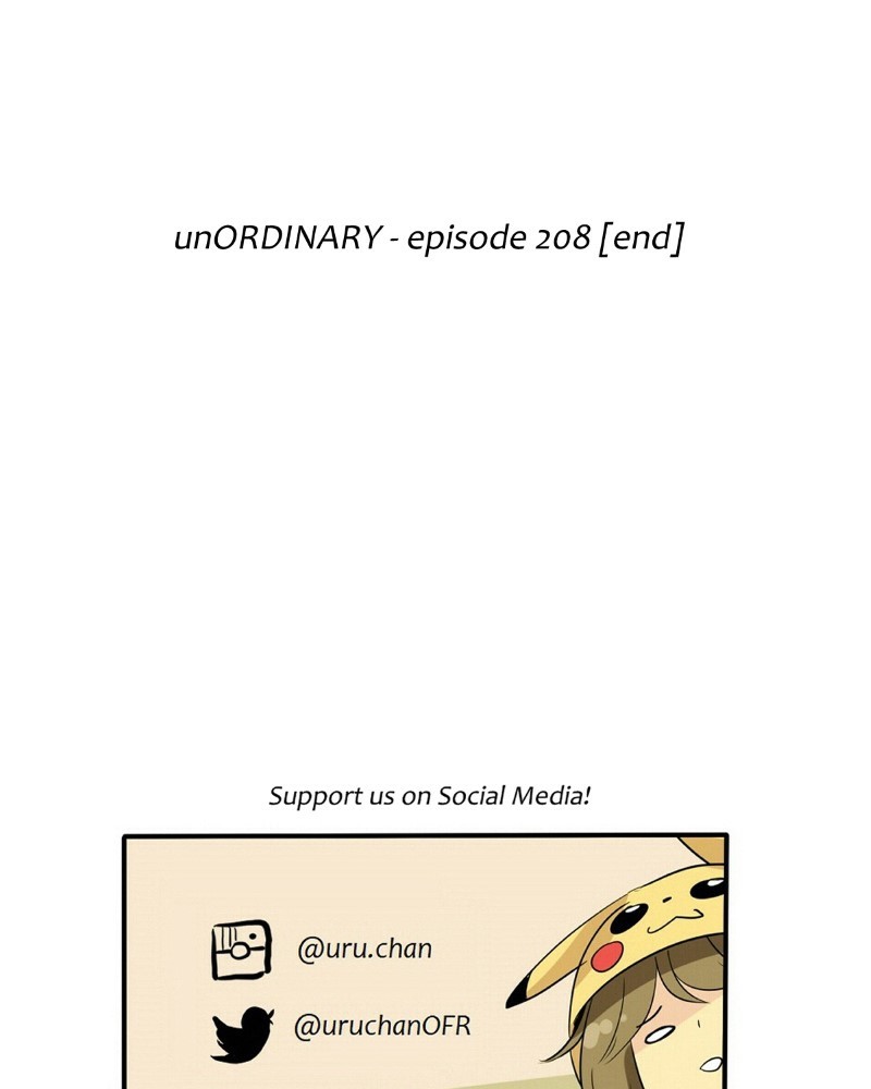 unOrdinary Chap 208 - Next Chap 209