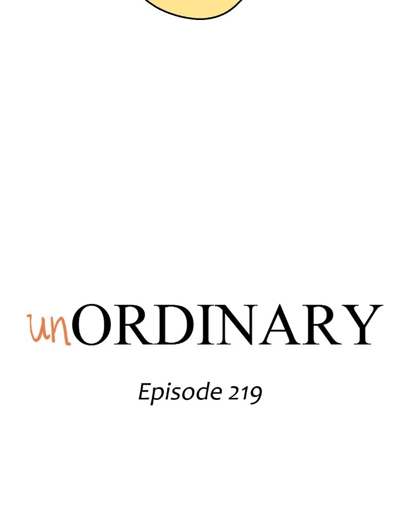 unOrdinary Chap 219 - Next Chap 220