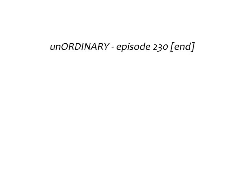 unOrdinary Chap 230 - Next Chap 231