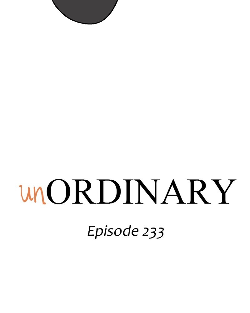 unOrdinary Chap 233 - Next Chap 234