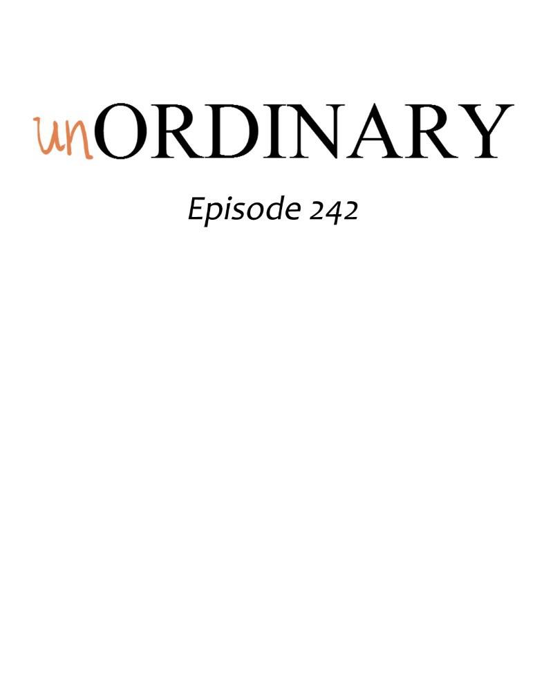 unOrdinary Chap 242 - Next Chap 243