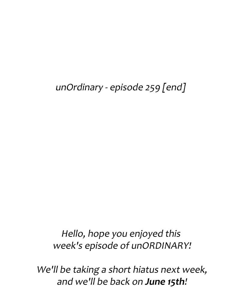 unOrdinary Chap 259 - Next Chap 260