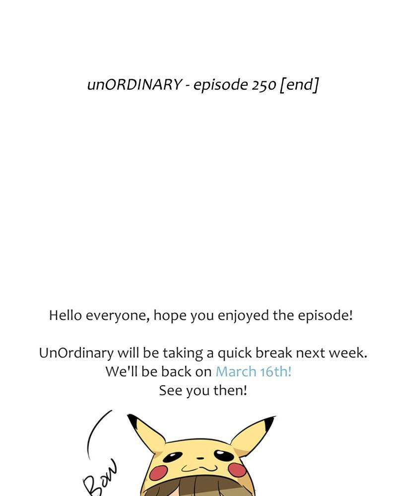unOrdinary Chap 250 - Next Chap 251