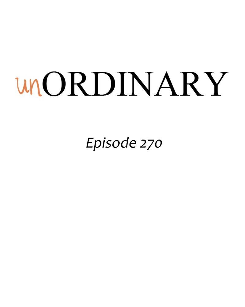 unOrdinary Chap 270 - Next Chap 271