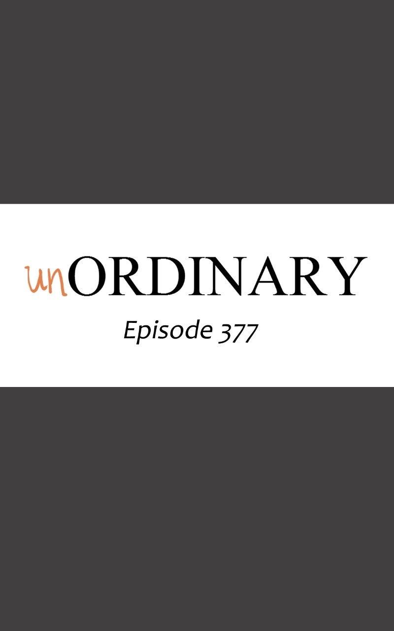unOrdinary Chap 377 - Next Chap 378