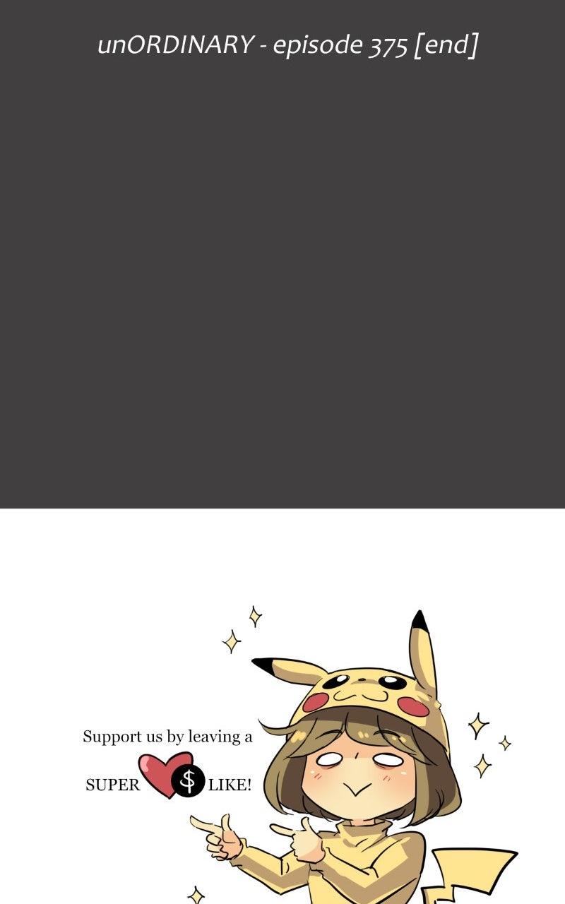 unOrdinary Chap 375 - Next Chap 376