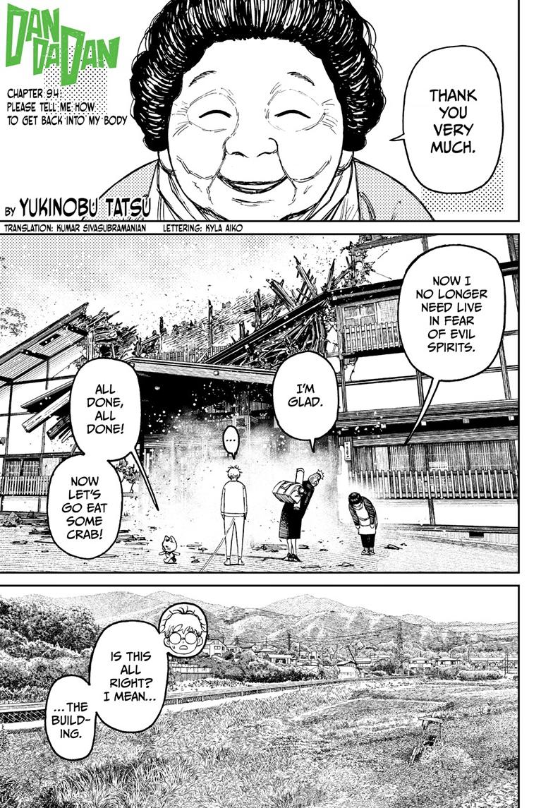Dandadan Chap 94 - Next Chap 95