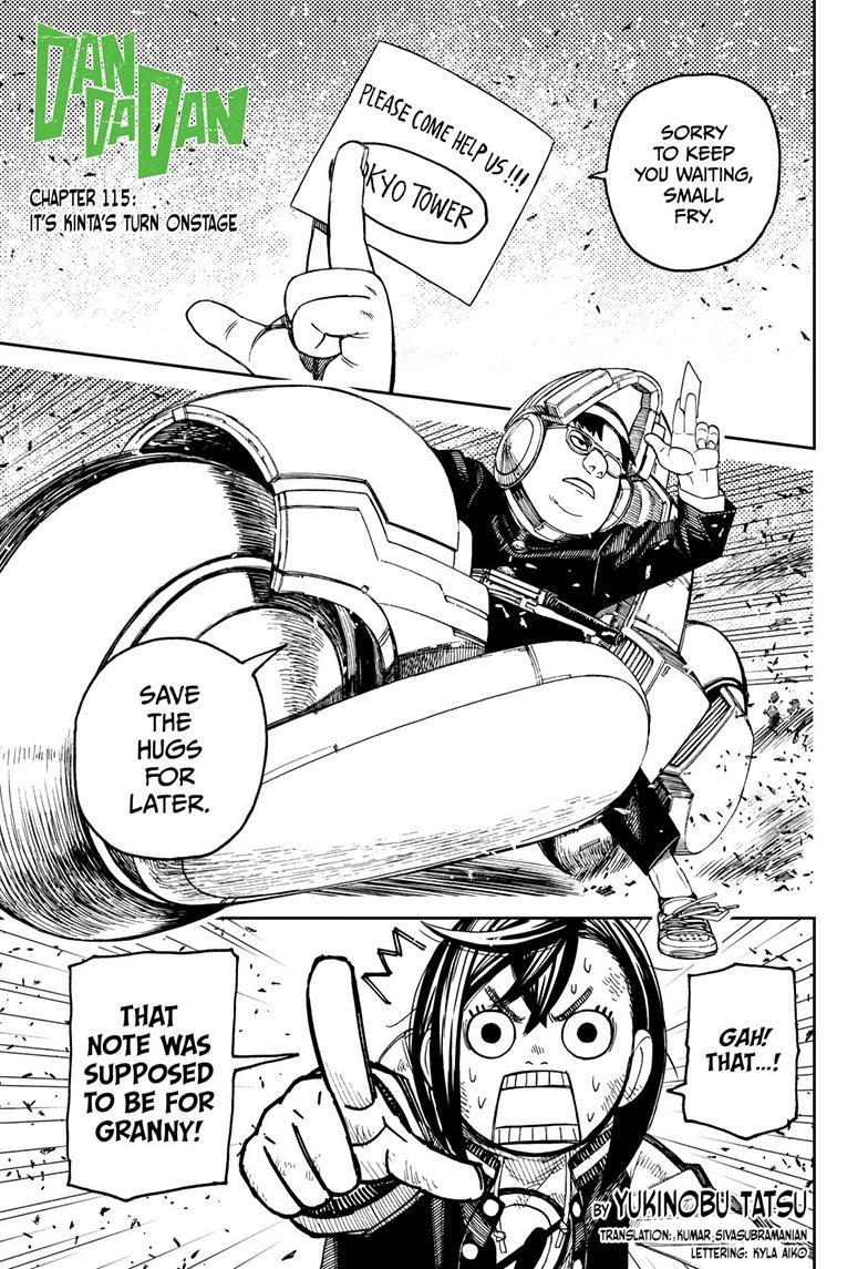 Dandadan Chap 115 - Next Chap 116