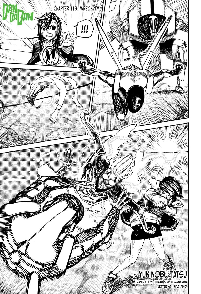 Dandadan Chap 113 - Next Chap 114