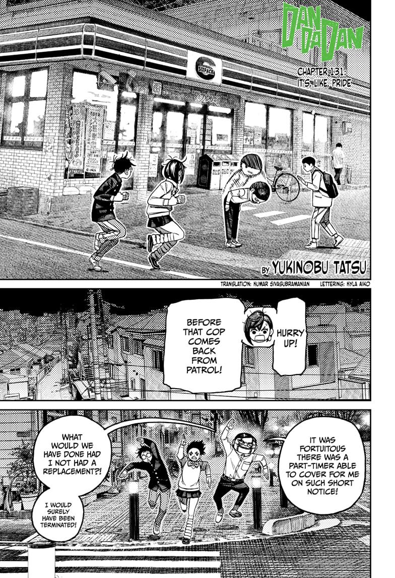 Dandadan Chap 131 - Next Chap 132