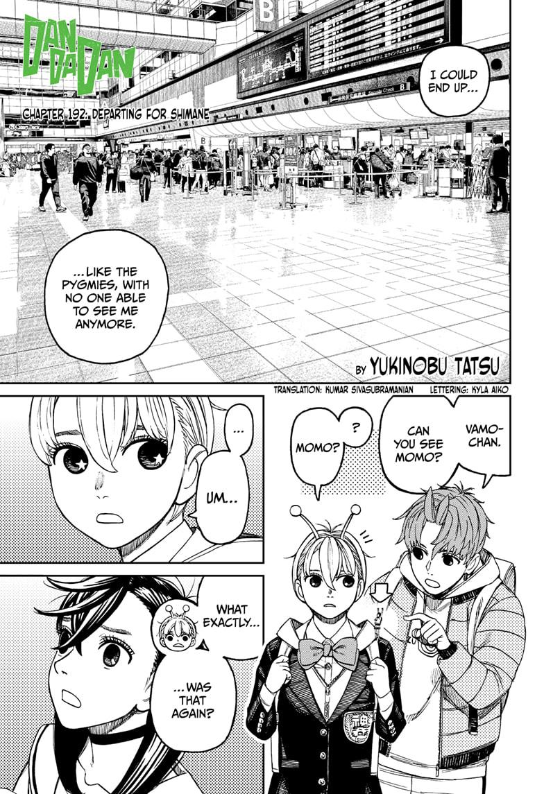 Dandadan Chap 192 - Next Chap 193