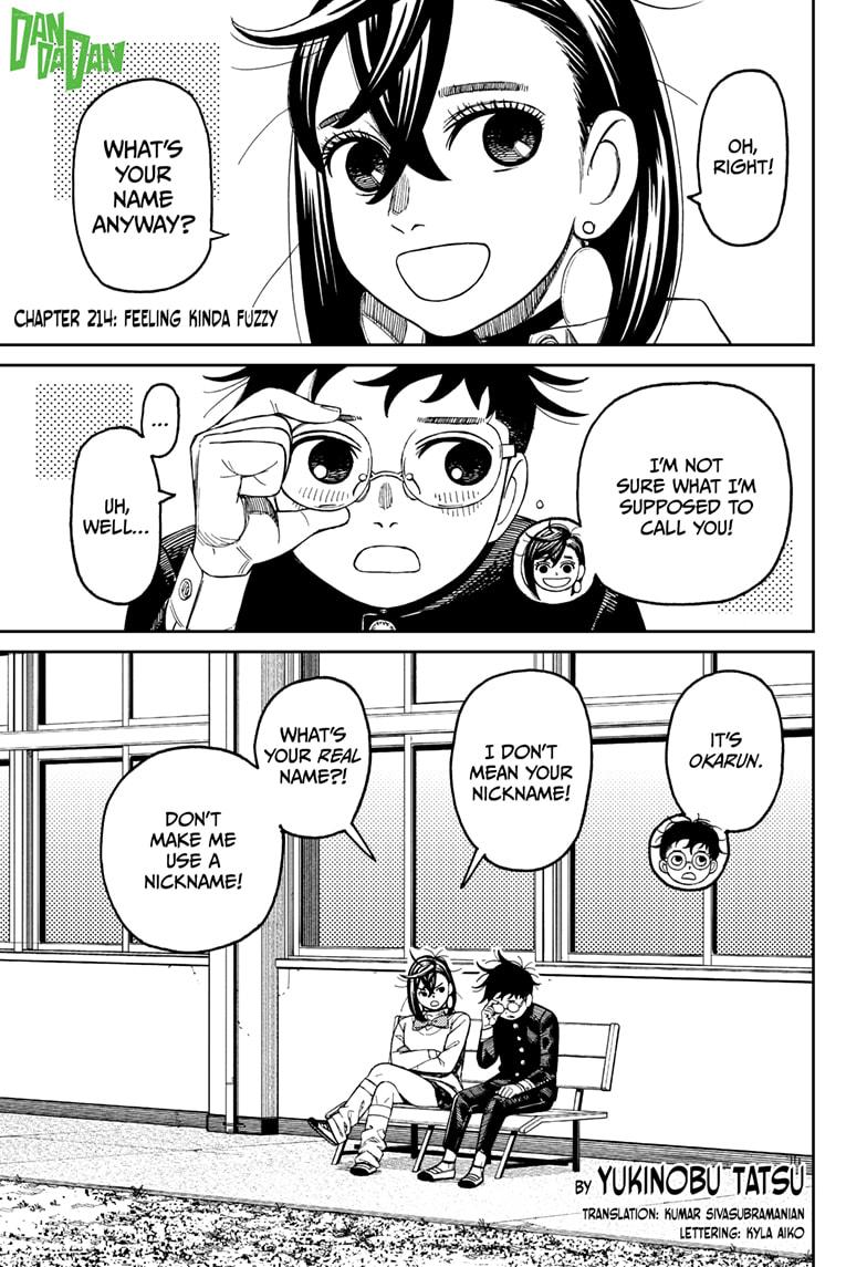 Dandadan Chap 214 - Next Chap 215